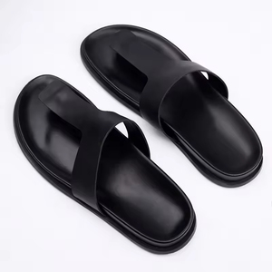 Xinzirain, <span class=keywords><strong>chanclas</strong></span> personalizadas <span class=keywords><strong>de</strong></span> cuero genuino <span class=keywords><strong>para</strong></span> <span class=keywords><strong>hombre</strong></span>, sandalias <span class=keywords><strong>de</strong></span> estilo árabe, zapatillas en forma <span class=keywords><strong>de</strong></span> T con Tanga antideslizante, Zapatillas <span class=keywords><strong>para</strong></span> <span class=keywords><strong>hombre</strong></span> Gulf - Product Image 3