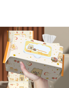 Lingettes Premium pour Bébé <span class=keywords><strong>Mains</strong></span> <span class=keywords><strong>et</strong></span> Bouche, 80 Lingettes Douces <span class=keywords><strong>et</strong></span> Délicates par Paquet avec Couvercle Sécurisé, Idéales pour le <span class=keywords><strong>Nettoyage</strong></span> <span class=keywords><strong>des</strong></span> Nouveau-nés - Product Image 6