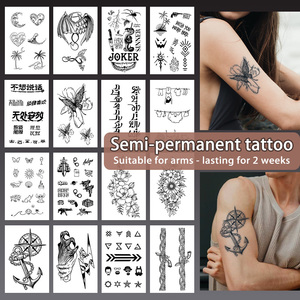 Tatuaggio Semipermanente Personalizzato Premium di Lunga Durata con Design alla Moda e Trasferimento ad Acqua per il Corpo - Product Image 2
