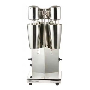 Batidora de Malteadas XEOLEO de Acero Inoxidable, Mezcladora de Bebidas de Doble Cabezal, Máquina para Hacer Espuma de Leche/Malteadas y Té de Burbujas - Product Image 1