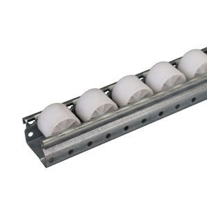 Vente directe usine : Rail à rouleaux en PE à cadre en aluminium pour équipements de manutention et systèmes de rayonnages de tuyaux - Product Image 4