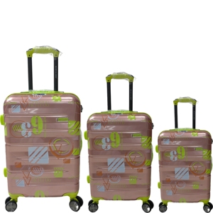 Hot Bán New 3-Pcs Đầy Màu Sắc Hợp Thời Trang In Va Li Không Thấm Nước Kết Hợp Dễ Dàng Đáp ứng Du Lịch Nhu cầu - Product Image 6