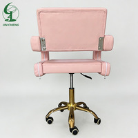 Chaise de salon rotative réglable en cuir et métal Jincheng pour tatouage médical, spa, manucure, salon de coiffure