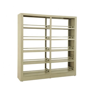 Estantería de almacenamiento de muebles escolares de doble cara, estantería de libros de acero, la más barata - Product Image 4