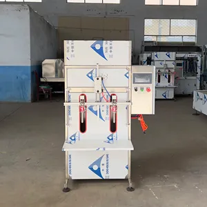 Automatic two filling heads small capacity big bottle water liquid filing machine factory price