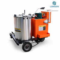 Machine de marquage routier thermoplastique portative, équipement de marquage de lignes à chaud pour la construction de marquages routiers