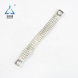 Best <strong>Manufacturer</strong> Wholesale Custom Specification High Purity 99.9% <strong>Wire</strong> Lug Coated Flat <strong>Copper</strong> Braid - Product Image 4