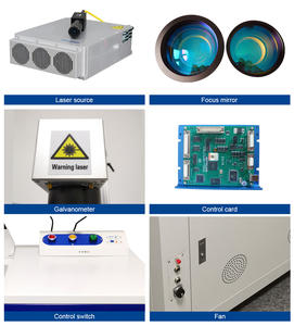 ماكينة النقش على قطع ألياف الليزر JPT MOPA لسطح المكتب 30 واط و 50 واط لقطع الأسماء ، مجوهرات معدنية وفضية وذهبية - Product Image 5