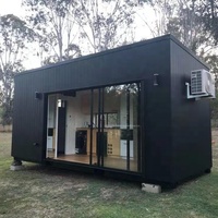 Conteneur d'expédition personnalisé à faible coût, maisons modulaires préfabriquées pour l'europe, capsule moderne mobile hors réseau, petite remorque mobile maison