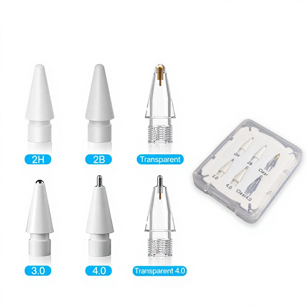 Blanc (Jeu de 6 embouts nano [2H + 2B + Bullet + 3.0 + 4.0 + 4.0]