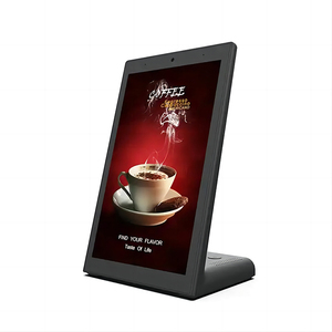 L Type Portret 10.1 "Touchscreen Klant Feedback Evaluator Bank Restaurant Bestellen Rj45 Nfc Camera Desktop Android Tablet - Product Image 2