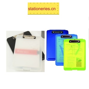 Văn phòng và trường học tùy chỉnh di động A4 bền hộp nhỏ trường hợp Fancy gấp lưu trữ clipboard tập tin hộp - Product Image 4