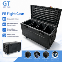 Glory Truss – Valise de transport robuste, étanche, multi-usages, détachable, empilable, facile à assembler, écologique, pour outils ATA et équipement de scène (PE)