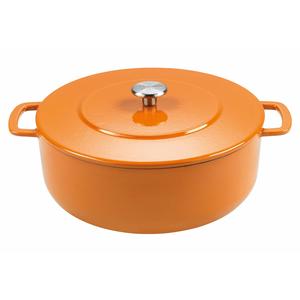 COMBEKK <b>Dutch</b> <b>Oven</b> Souschef Ø28cm 5,8l orange - Product Image 1