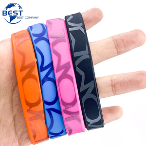 Pulseras nuevas y baratas, muñequeras <span class=keywords><strong>de</strong></span> silicona, pulseras para festivales, pulseras <span class=keywords><strong>de</strong></span> silicona con logotipo personalizado, brazaletes unisex <span class=keywords><strong>de</strong></span> silicona - Product Image 3