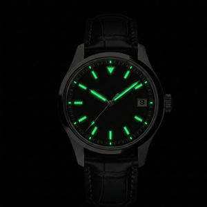 Reloj Mecánico Automático con Movimiento Miyota 9015, Logotipo OEM Personalizado, Reloj de Pulsera Clásico, Simple, Luminoso, de Zafiro, de Lujo para Hombre - Product Image 4