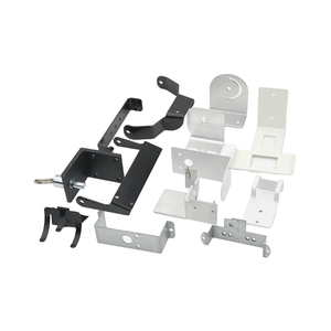 Custom <span class=keywords><strong>CNC</strong></span> lavorato in alluminio e acciaio parti in lamiera con rivestimento in polvere resistente superficie taglio Laser fabbricazione di metallo - Product Image 2