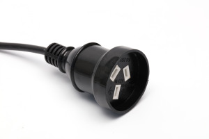 Câble d'extension NBTOP AZ3-10 Premium robuste à trois conducteurs avec fiche australienne, 300V, avec dispositif anti-traction renforcé et gaine en PVC durable - Product Image 2