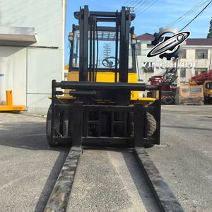 รถยก TCM FD70Z8 7 ตัน รถยกมือสองจากญี่ปุ่น 7 ตัน เครื่องยนต์ Isuzu 6BG1 รถใช้แล้ว รถยกใช้น้ำมันเชื้อเพลิง 3000 มม. 7000 กก. - Product Image 5