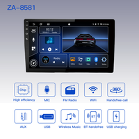 Autoradio Android 2 Din 10 pouces 4+64G DSP BT FM WiFi Lecteur multimédia à écran tactile Radios pour voitures Vidéo