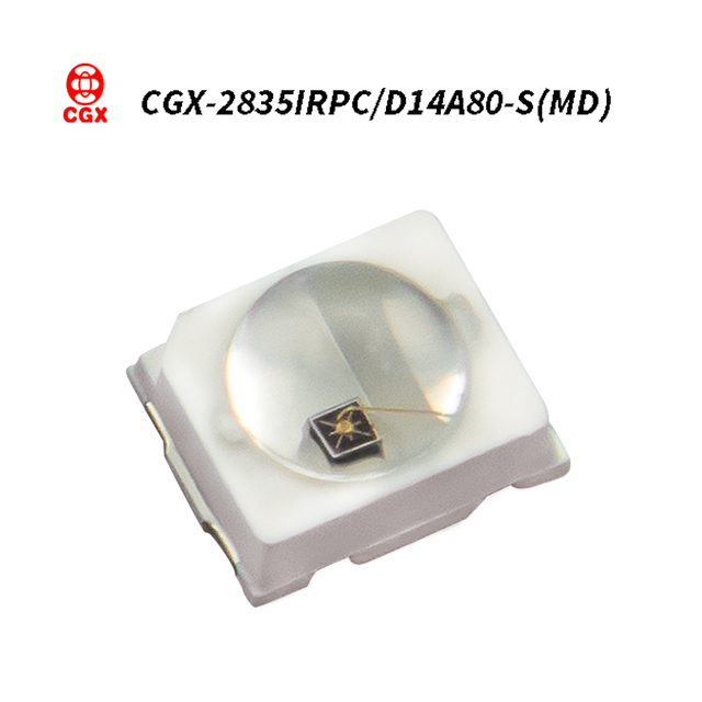 IR Emitting Diode IREDs CGX Manufacturer Wholesale 2835 Dome SMD Infrared Emitter 2.8mm*3.5mm for Security Camera 850nm/940nm
