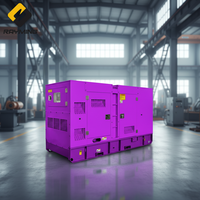 Groupe électrogène diesel triphasé Leiming 100KW 125KVA, silencieux, refroidi par eau, moteur turbocompressé, démarrage automatique ATS