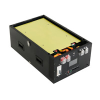 Caja de Batería ShanKi V6 48V DIY Lifepo4 V3 16KWH con Kit de Caja de Batería y BMS JK 200A, Caja de Batería LiFePO4 Apilable