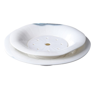 Sashimi Seafood Dry Ice Plate Melamine Creative Restaurant Tableware Hotel Food <b>Serving</b> <b>Tray</b> Unbreakable High-end Plating - Product Image 5
