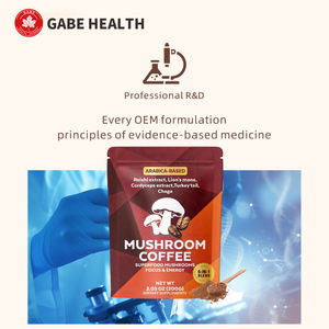 Poudre de café aux champignons biologiques, complément alimentaire, santé cérébrale, soulagement du stress, énergie durable, végétalien, pour adultes, bien-être quotidien - Product Image 3