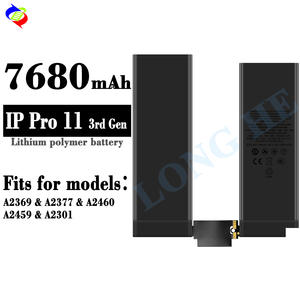 แบตเตอรี่ Li-Ion ชาร์จไฟได้7680มิลลิแอมป์ต่อชั่วโมงสำหรับ iPad Pro 11 3rd A2369 A2377 A2301 <span class=keywords><strong>A2459</strong></span> A2460 - Product Image 2