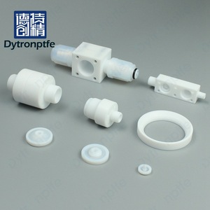 ส่วนประกอบวาล์ว Dytronptfe Pfa สำหรับการใช้งานในอุตสาหกรรมเซมิคอนดักเตอร์ เกรดท่อ - Product Image 2