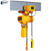 Nouvelle vente flash : Palans électriques à chaîne BAOT 500 kg, 1 tonne, 3 tonnes, 5 tonnes, 10 tonnes, en acier, IP65, télécommande
