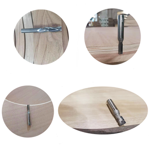 Fresa de Carburo de Tungsteno para Trabajar la Madera Dehuai, Fresa PCD TCT Personalizada 1+1 2+2 3+3 para Muebles de Madera - Product Image 5
