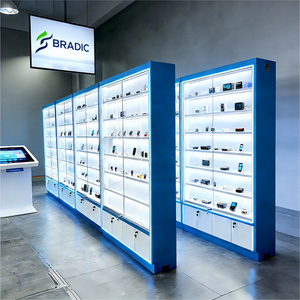 Espositore Moderno Personalizzato per Negozi di Riparazione Smartwatch e Telefoni, Scaffali per Accessori e Cover Cellulari - Product Image 2