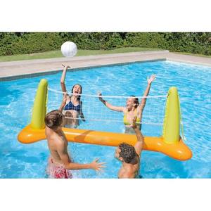 MAKE WAVES Adult Inflatable Pool Volleyball Net Set with PVC Ball EU & USA Standards Water Game <b>Toy</b> - Product Image 2