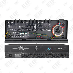Procesador de audio digital EIF XTR 6.0 One Touch con supresor de retroalimentación anti-afán de 6 entradas y 6 salidas para KTV, escenarios y conferencias - Product Image 4