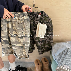 Giacche <span class=keywords><strong>invernali</strong></span> da bambino e da bambino con spessore di velluto per bambini imbottite di cotone per <span class=keywords><strong>pantaloni</strong></span> e <span class=keywords><strong>pantaloni</strong></span> da ragazza autunno/inverno - Product Image 3