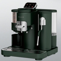 Machine à expresso et broyeur Machine à café à usage domestique Machine Barista Beaucoup de café en même temps avec mousseur à lait