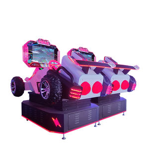 Car Race Sim Rig para niños Kart Pedals Profile 360 Kit Racing Wheel Montaje lateral Dof Asientos Standard Car Race Sim - Product Image 1