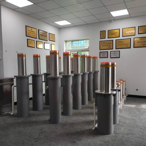 304 316 6/8/12mm bollards tự động điều khiển từ xa có thể thu vào tăng bãi đậu xe rào cản giao thông ngoài trời bollard thủy lực - Product Image 4