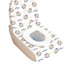 Cubierta Desechable para Asiento de Inodoro de Viaje, de 2 Capas, Gruesa, de <span class=keywords><strong>Cobertura</strong></span> Total, Empaquetada Individualmente, Específica para Hoteles y Maternidad, JMMTD-1019 - Product Image 1