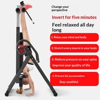 Machine d'inversion mécanique tout-en-un pour usage domestique, appareil d'étirement par traction pour le cou, le bas du dos et les bras, en acier
