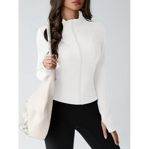 Veste de sport à manches longues pour femme, fermeture éclair, UPF 50, légère, pour activités de plein air - Product Image 2