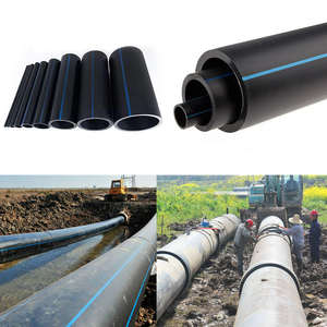 סיטונאי רב-גודל 2 אינץ 'hdpe ישר צינורות פוליאתילן צפיפות גבוהה פוליאתילן צינור נגד קורוזיה hdpe מים צינור ניקוז מים - Product Image 3