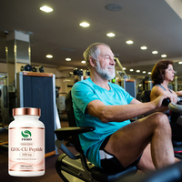 Capsules orales personnalisées de peptide de cuivre GHK-Cu pour la vente en gros – Capsules GHK-CU 500mg pour le soutien beauté