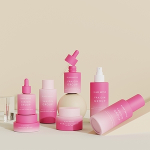 Set di Lusso di Flaconi Cosmetici in Vetro Senza BPA da 30ml e 50ml per Siero Viso e <span class=keywords><strong>Crema</strong></span>/Lozione, Personalizzabili nel Colore - Product Image 6