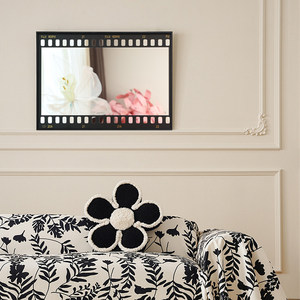 <span class=keywords><strong>Espejo</strong></span> de Pared de Estilo Francés, <span class=keywords><strong>Espejo</strong></span> Decorativo para Dormitorio, Arte Inspirado en Películas, Mural Creativo para Comedor, Regalo de Cumpleaños - Product Image 2