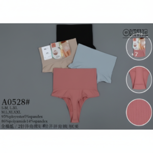 กางเกงควบคุมหน้าท้องไร้รอยต่อ calzon สำหรับ faja มีความยืดหยุ่นกระชับสัดส่วนเหงื่อและเข็มขัดสำหรับเอวสะโพกยกก้น - Product Image 1