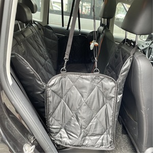 Housse de siège de voiture pliable et étanche, <span class=keywords><strong>pour</strong></span> <span class=keywords><strong>chien</strong></span>, noir, oxford, vente en gros - Product Image 6