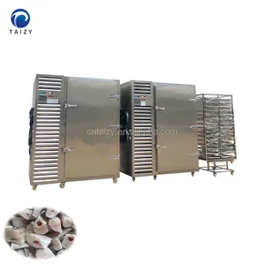 Commercial IQF blast freezer fish meat chiller instant freezing machine